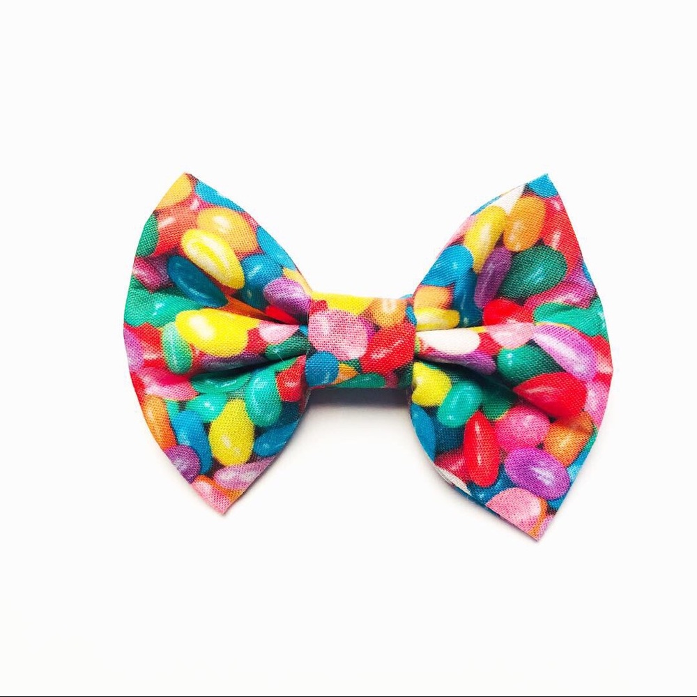 Easter Jelly Bean Dog Cat Pet Bow Tie